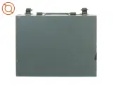 Lille grå metalkuffert (str. 23 x 17 x 4 cm) - 2