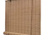 Rullegardin i bambus 100 x 160 cm brun