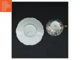 Porcelænskopper og kagetallerkener fra Bareuther (str. 3 kopper. ø 7 cm. 3 tallerkener. ø. 12 cm) - 3