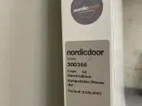 Nordicdoor kompakt massiv dør, 824x40x2045mm, venstrehængt, hvid - 4