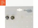 Runde ørestikker med symboler fra charlotte russe (str. Ø 1 cm) - 2