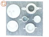 Porcelæns kaffe stel fra Pavl Muller Selb (str. Stor kande 18 x 10 cm lille kande 10 x 6 cm skal 8 x 11 cm kop 6 x 8 cm underkop 13 cm tallerken - 2
