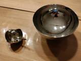 Georg Jensen skål og saltkar m/ske