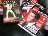1 dvd og 3 blade, alt med Elvis