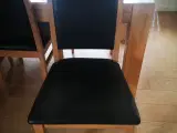 Egetræs Spisebord med 10 stole