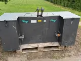 Fliegl Frontvægt 1500 kg MED OPBEVARINDSPLADS! - 5