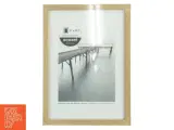 Indrammet billede med træbro motiv fra Nielsen (str. 21x29,7 cm) - 3