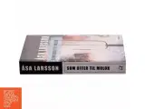 'Som offer til Molok' af Åsa Larsson (bog) - 2
