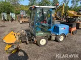 Redskabsbærer Vitra City 2000 med kost og saltspreder - 2