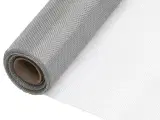 Net 100x2000 cm rustfrit stål sølvfarvet