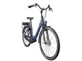 Lindebjerg 28'' Elcykel Center LUX - Mat blå - 46cm - 5