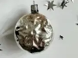 Vintage julekugle, mørk sølv - 3
