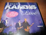 KANDIS Live. Dvd & Cd + Hæfte.