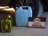 Esso skilt / 10 l. Esso dunk / madkasse
