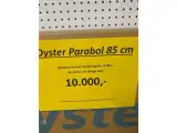 - - -  Oyster fuldautomatisk parabol    Oyster Vision V 85 parabol  10000.00 kr - 2
