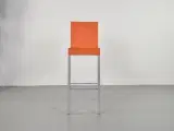 Vitra .03 barstol i orange på grå stel - 2