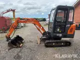 Gravemaskine Doosan Solar 018VT  med tilbehør - 2
