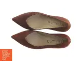 Brun pumps i ruskind fra Unisa (str. 38 ) - 5