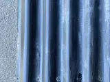 Stålsinus plade, 1100x20x5700mm, sort - 2