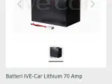Lithium batterier kabinescooter 