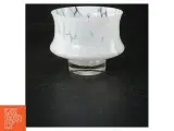 Marmoreret glasskål - 3