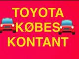 ALT TOYOTA KØBES TIL EXPORT