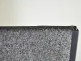 Skærmvæg i grå, 153 cm. bred - 5