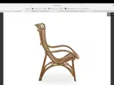 Lænestol i Rattan - 2