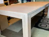 Skovby SM24 spisebord eg m.6 stole eg/ sort læder  - 3