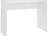 vidaXL skrivebord 90x40x72 cm konstrueret træ hvid
