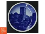 Blå-og-hvid vægplade fra Svendborg Havn, Royal Copenhagen (str. 8 cm. 5 stykker) - 3