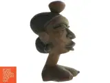Træskulptur af kvinde (str. 28 x 13 cm) - 2