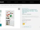 Bauknecht intergrerbar køle/frys