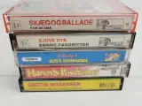 ⭐️- 5 stk Kassettebånd med Underholdning for Børn  - 4