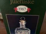 Holmegaard juleflaske 1987