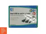 Dual USB til seriel adapterkabel fra Deltaco - 2