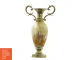 Onyx Marmor vase krukke med messing håndtag (str. 12 x 9 x 4 cm) - 4