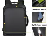 Ny: Computerrygsæk / laptop taske til bærbar-PC - 2