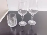 Vin- og vandglas