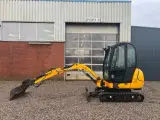 JCB 8020 minigraver / 2T - 3 skovle & powertilt - 3