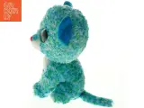 Blå plysbamse fra Ty (str. 22 x 10 cm) - 3