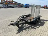 Ifor Williams Model 4 lille maskintrailer med ramper. - 5