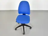 Kinnarps 6000 kontorstol i blå fame polster - 5