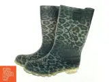 Gummistøvler med leopardprint fra Petit (str. 37) - 5