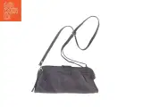 Lilla Læder clutch med skulderrem fra Depeche Eu (str. 31 x 13 cm) - 2