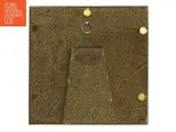 Guldfarvet kvadratisk billedramme (str. 13,5x13,5 cm) - 3