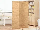 Rumdeler med 3 paneler 122x180 cm vandhyacint