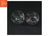 Sæt af slebne glas (str. Ø. 6,5 cm. længde, 10 cm) - 3