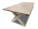 Plankebord Rustik EG HVIDOLIERET 220 X 100 cm - 5