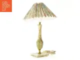 Bordlampe i Onyx Marmor med plisseret skærm (str. 40 x 25 cm) - 5